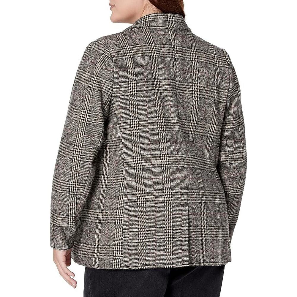 The Drop Blake Long Blazer Plaid Blazer Size 4X - Picture 5 of 7